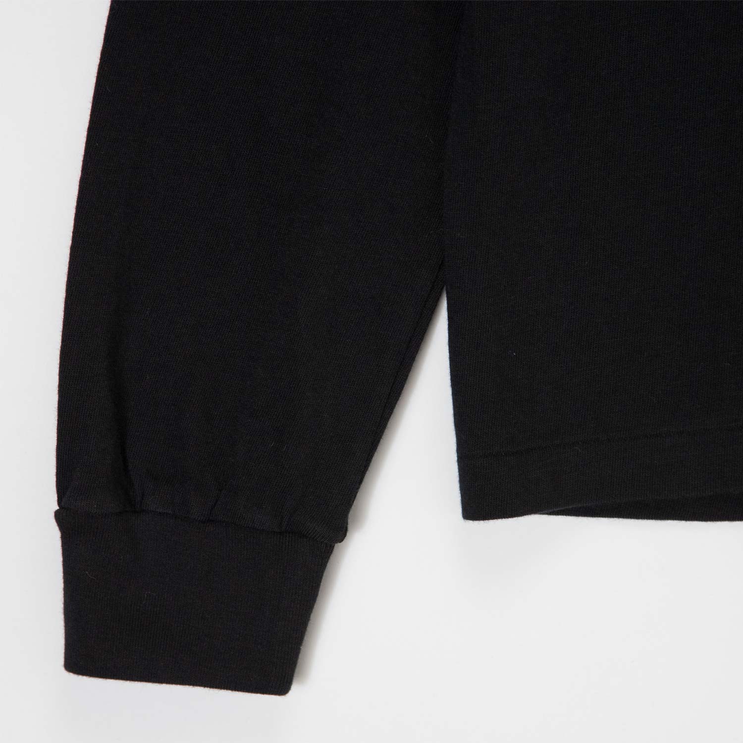 Auralee SEAMLESS L/S TEE, Black - Image 3