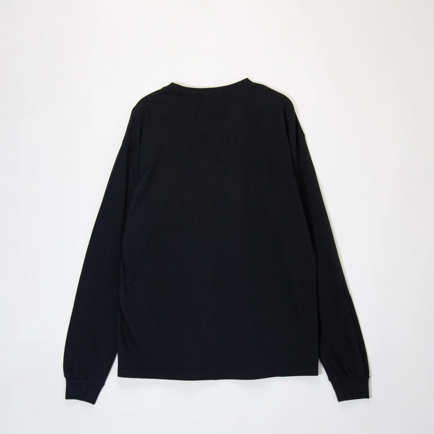 Auralee SEAMLESS L/S TEE, Black - Image 4