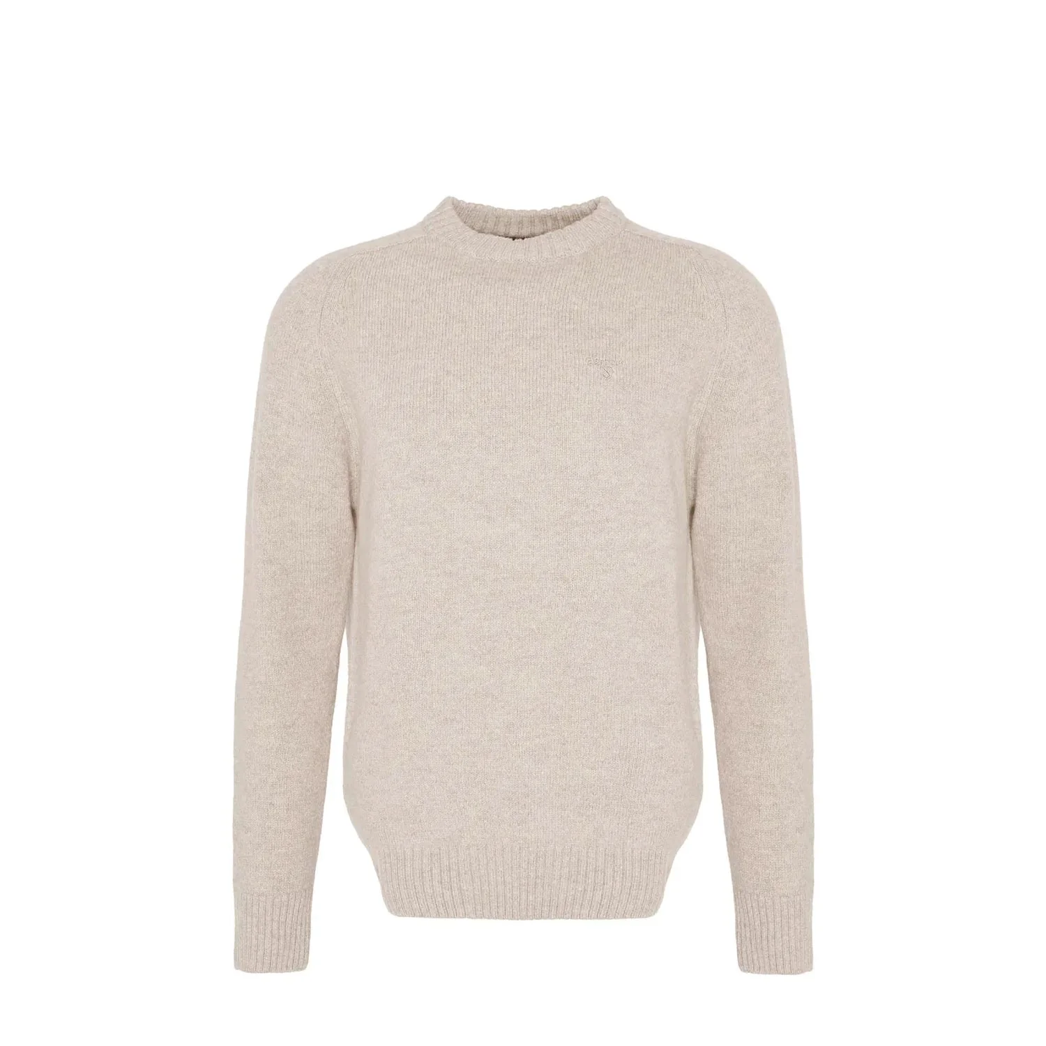 Barbour GRANGETOWN CREW NECK SWEATER, Washed Gunmetal