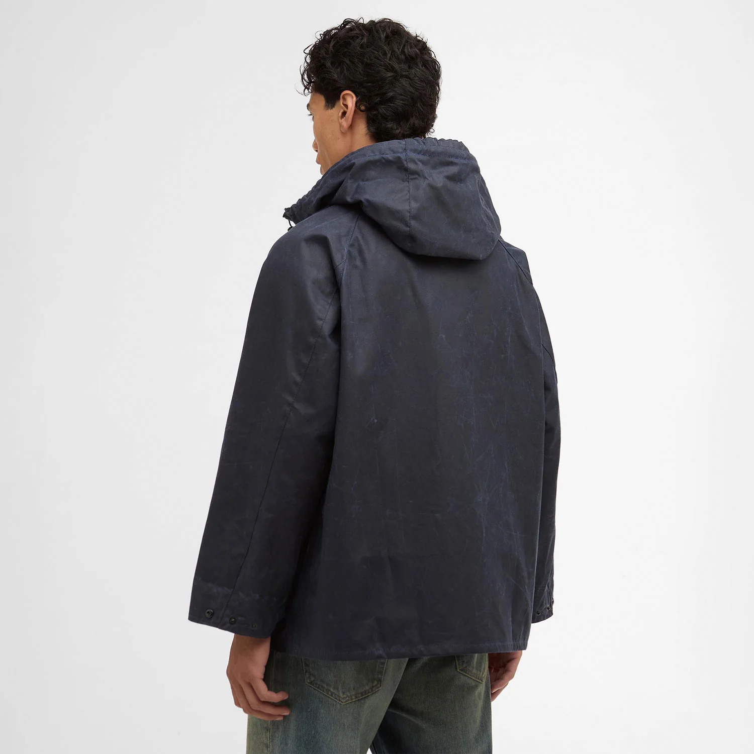 Barbour x Levi's OS BEDALE WAX JACKET, Royal Navy - Image 3