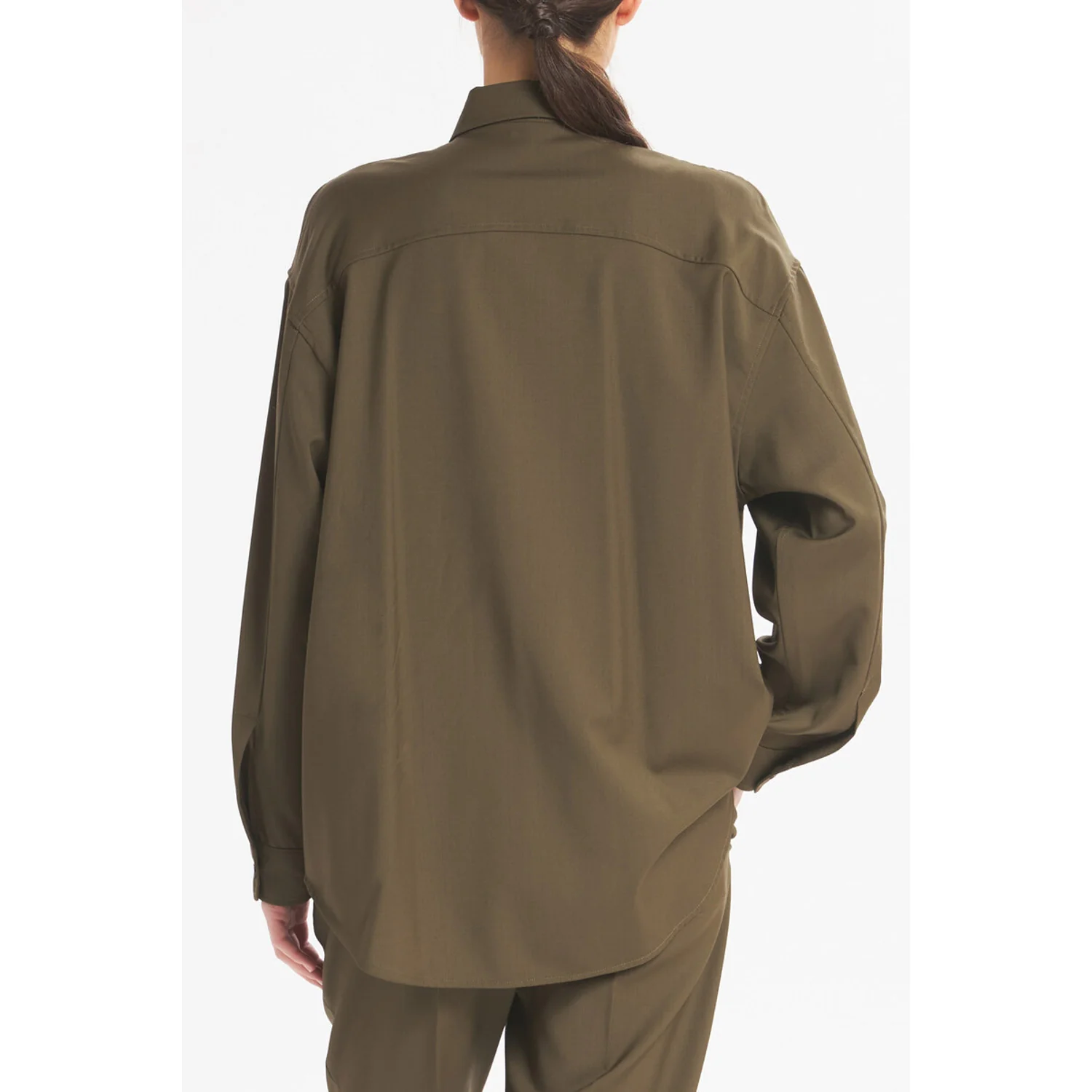 Barena Venezia OVERSHIRT MARCELLA, Oliva - Image 3
