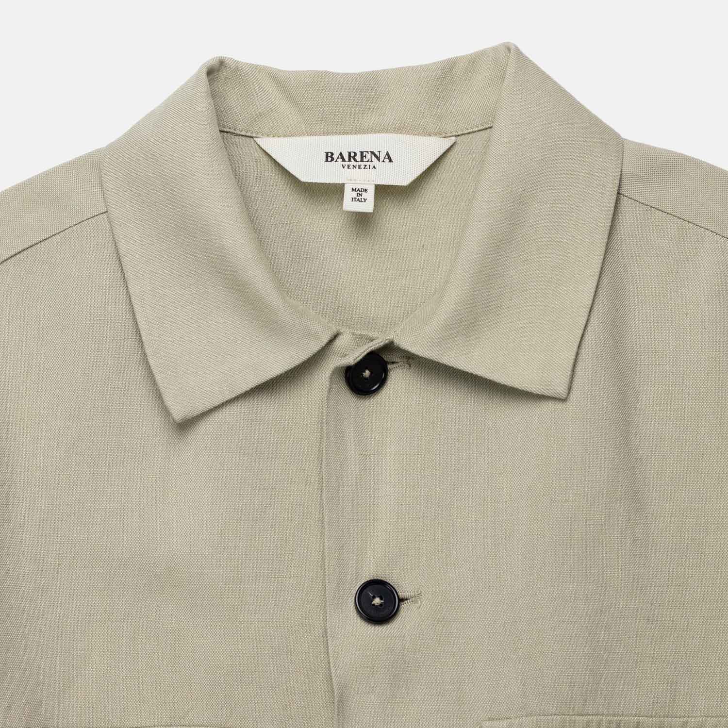 Barena Venezia OVERSHIRT MARINELLI BREZZ, Rosmarino - Image 3