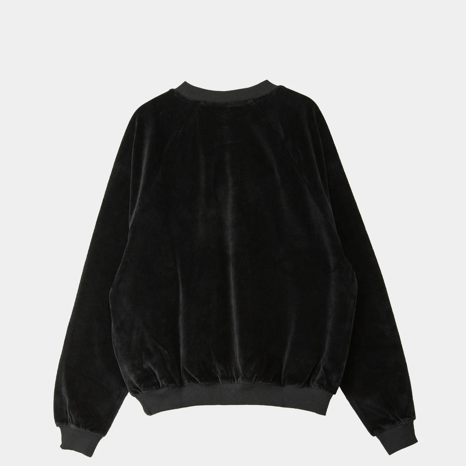 Baserange RIM RAGLAN SWEATSHIRT, Black - Image 4
