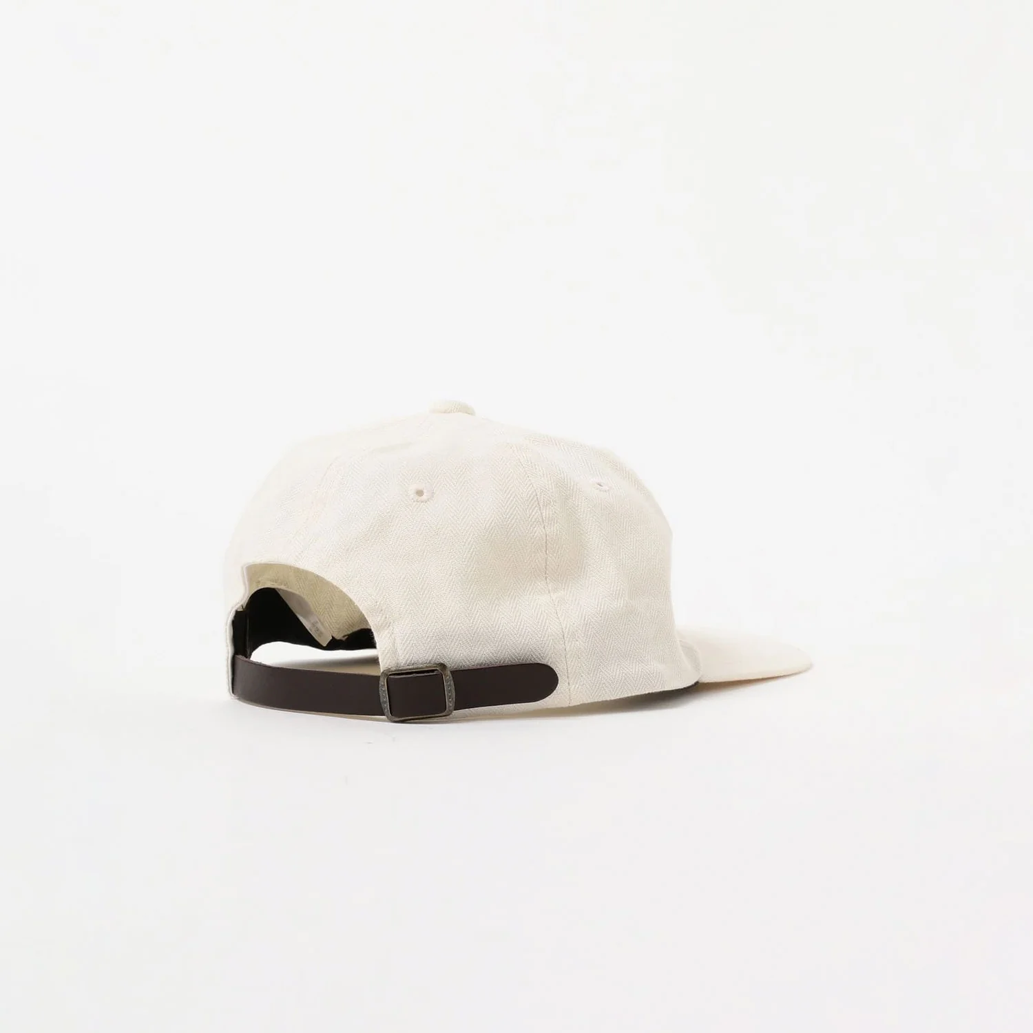 Beams+ 6 PANEL HERRINGBONE CAP, Ivory - Image 2