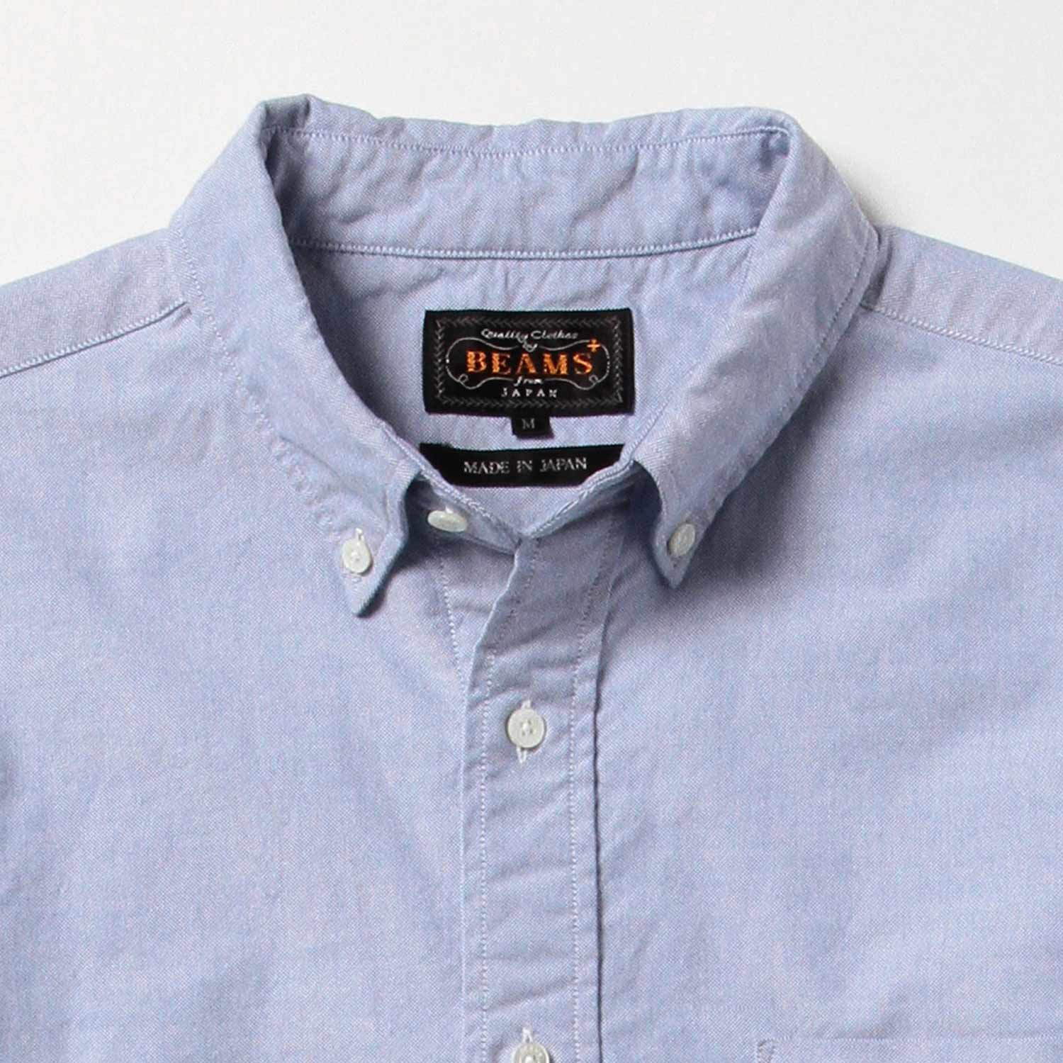 BEAMS+ B.D. OXFORD, Blue - Image 3