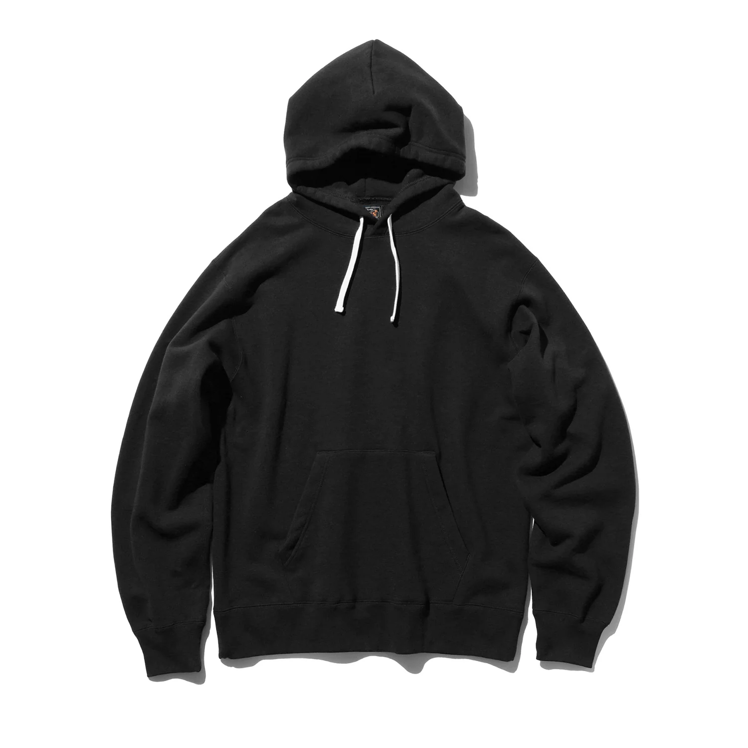 Beams+ HOODED PULLOVER, Black