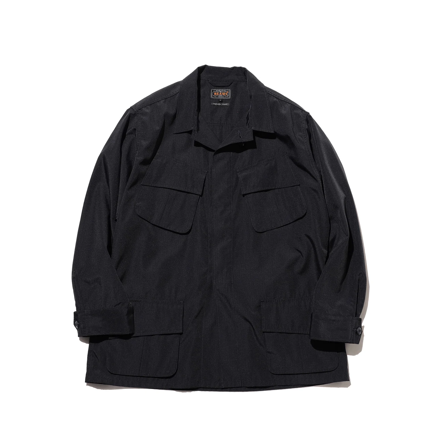 Beams+ MIL FATIGUE JACKET TW RIP STOP, Navy