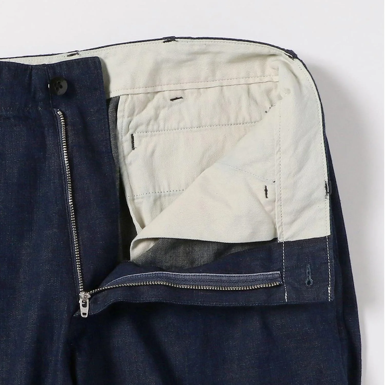 Beams+ MIL TROUSERS, Denim Indigo - Image 3