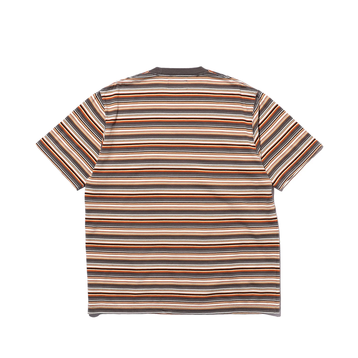 Beams+ POCKET TEE MULTI STRIPE TEE, Grey - Image 2