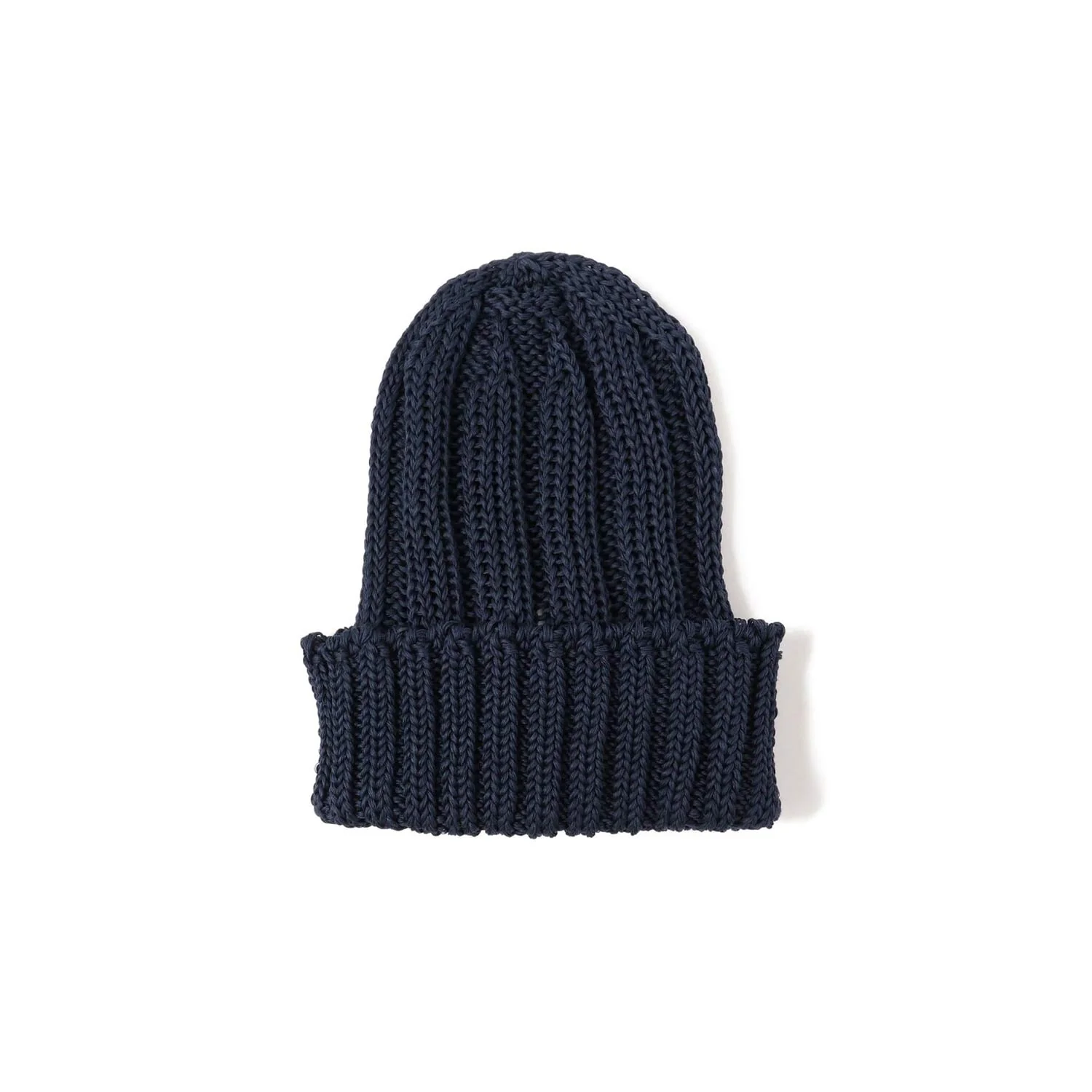 Beams+ WATCH CAP BEANIE, Navy
