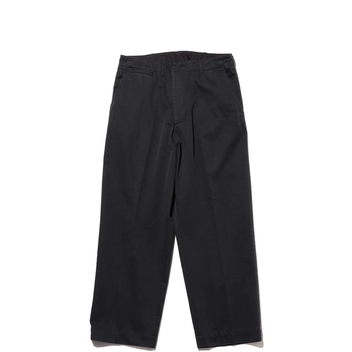 Beams+ WORK TROUSERS 60/2 TWILL, Black
