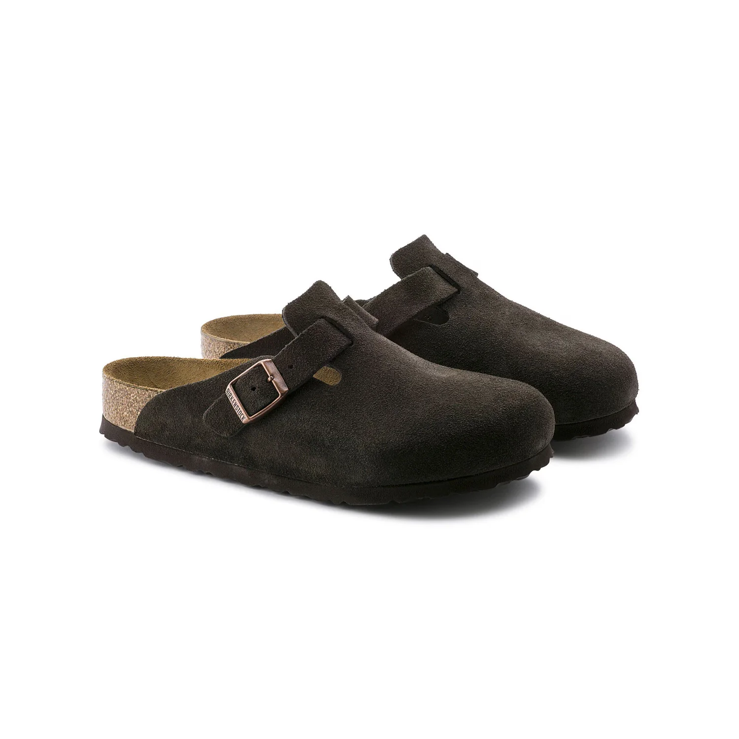 Birkenstock BOSTON SUEDE NARROW, Mocha - Image 2