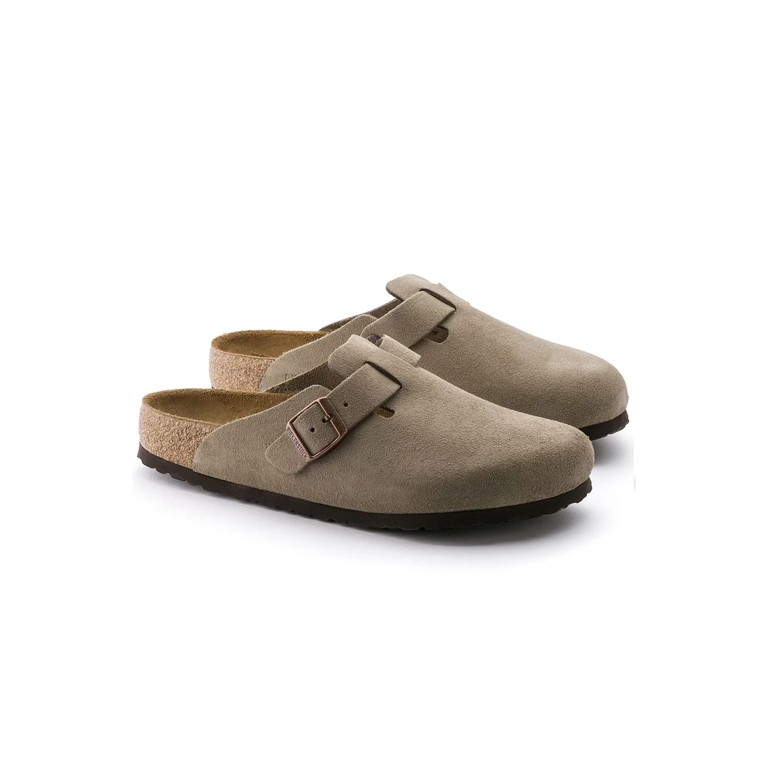Birkenstock BOSTON SUEDE NARROW, Taupe - Image 2