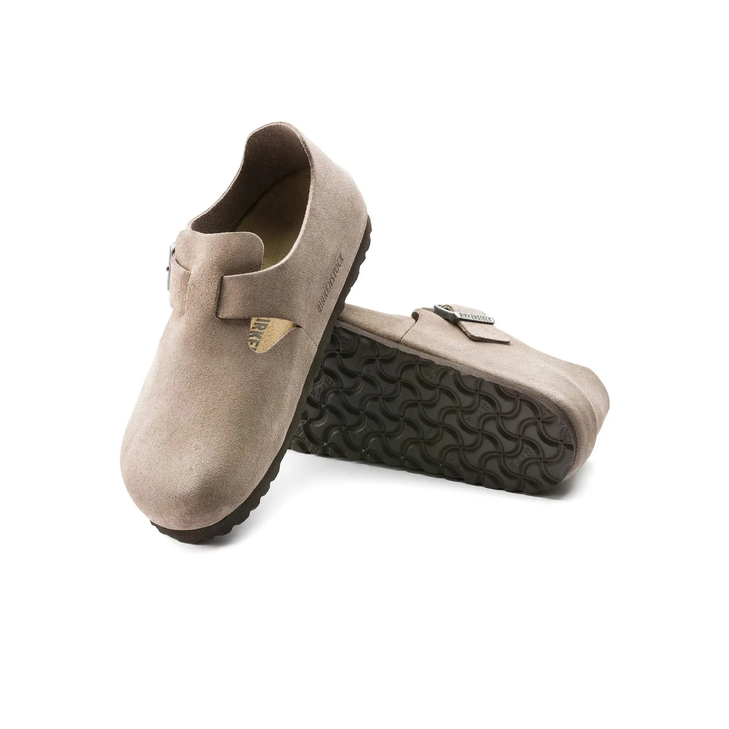 Birkenstock LONDON SUEDE, Taupe - Image 3