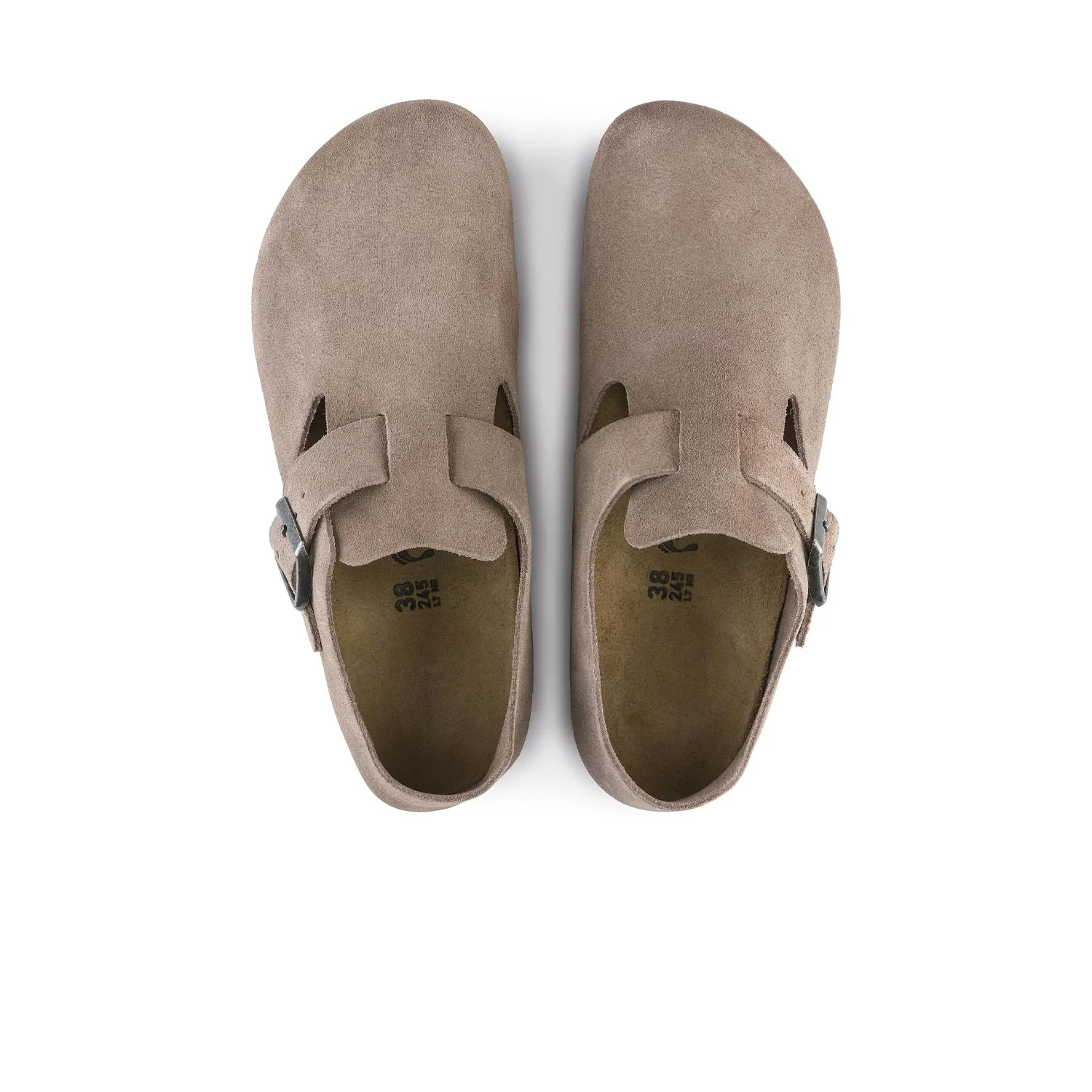 Birkenstock LONDON SUEDE, Taupe - Image 4