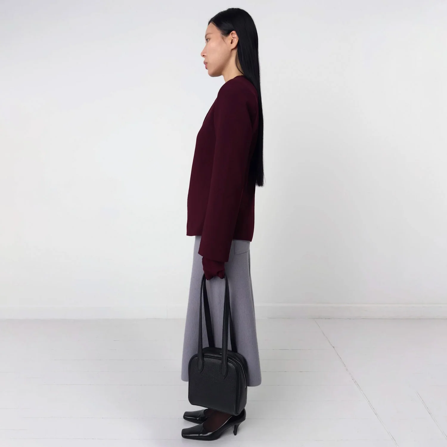Birrot LAY3 BLAZER, Maroon - Image 3