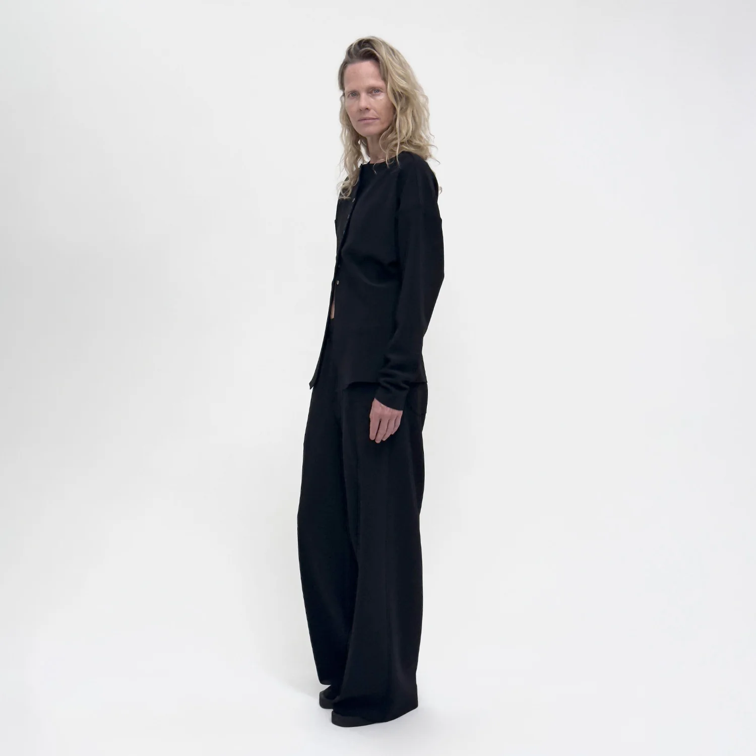 Birrot LAY2 DRAWSTRING TROUSERS, Black - Image 3