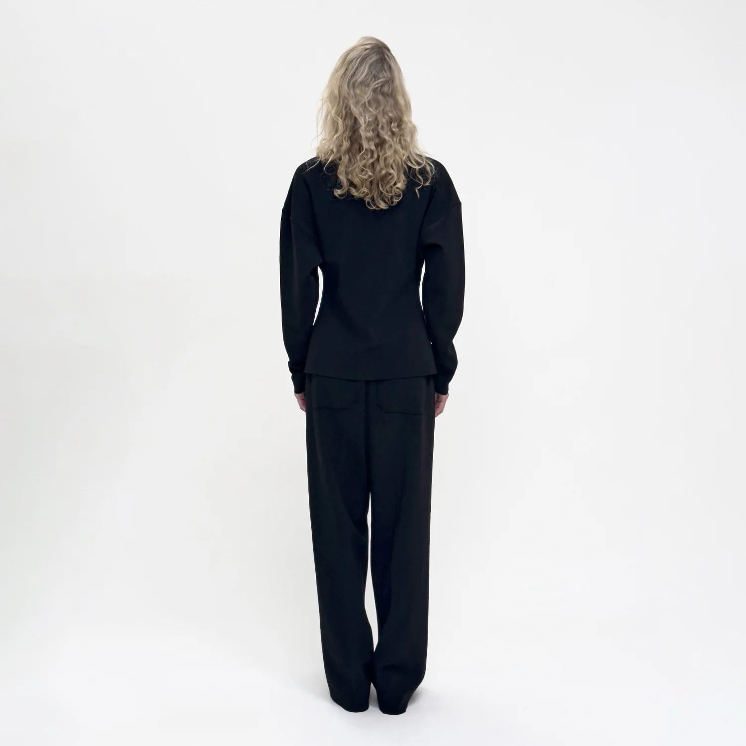 Birrot LAY2 DRAWSTRING TROUSERS, Black - Image 4
