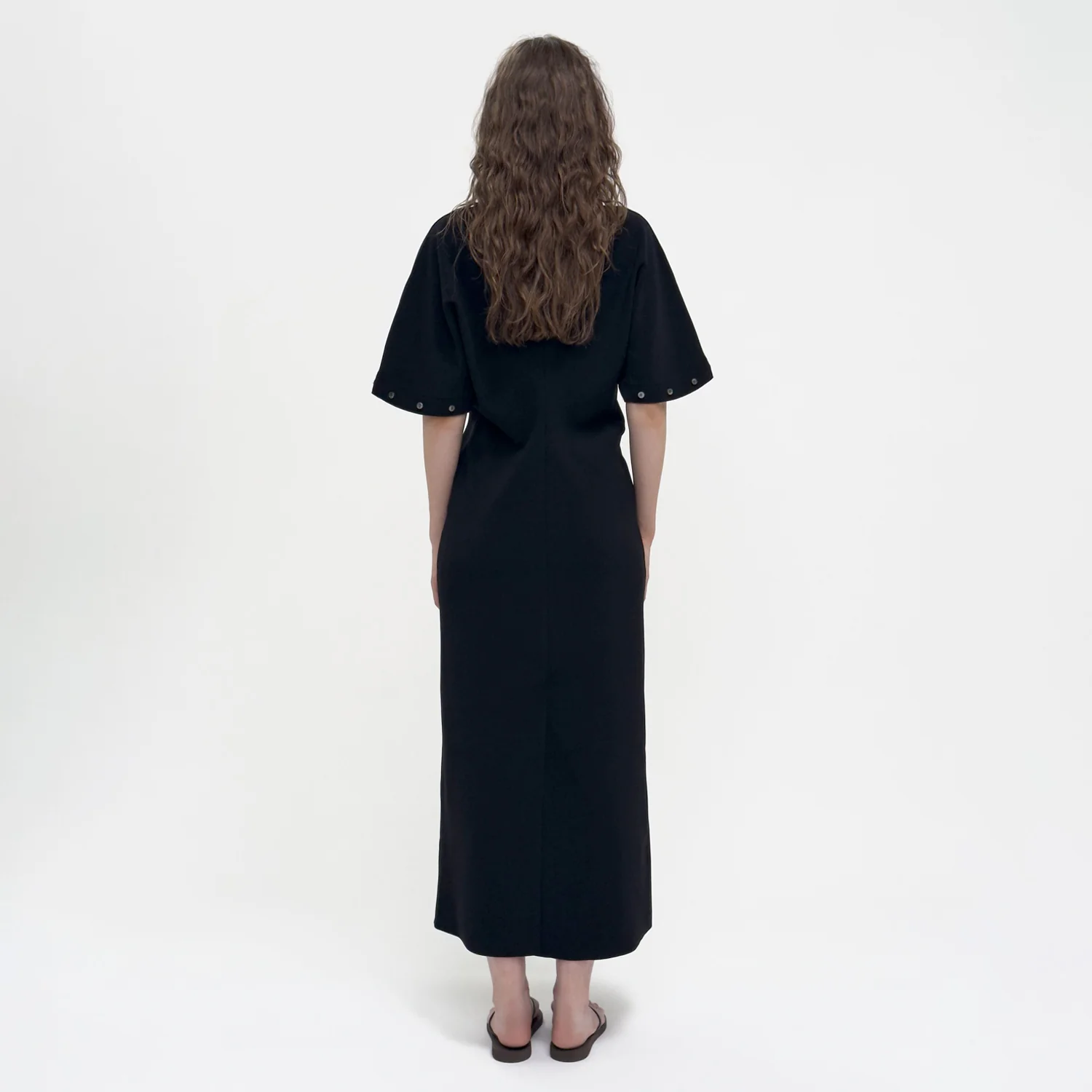 Birrot LAY2 HALF-SLEEVE DRESS, Black - Image 4