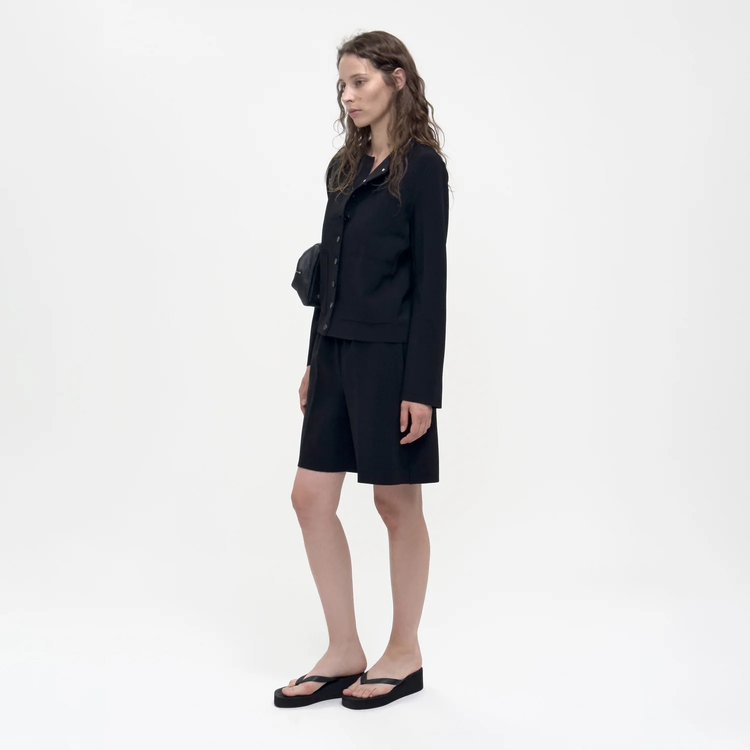 Birrot LAY2 ROUNDNECK JACKET, Black - Image 3