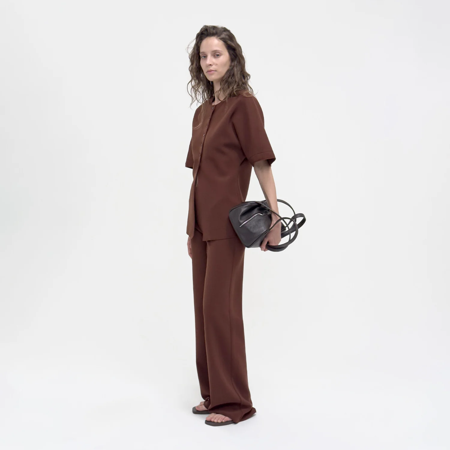 Birrot LAY2 STRAIGHT TROUSER, Brick - Image 3