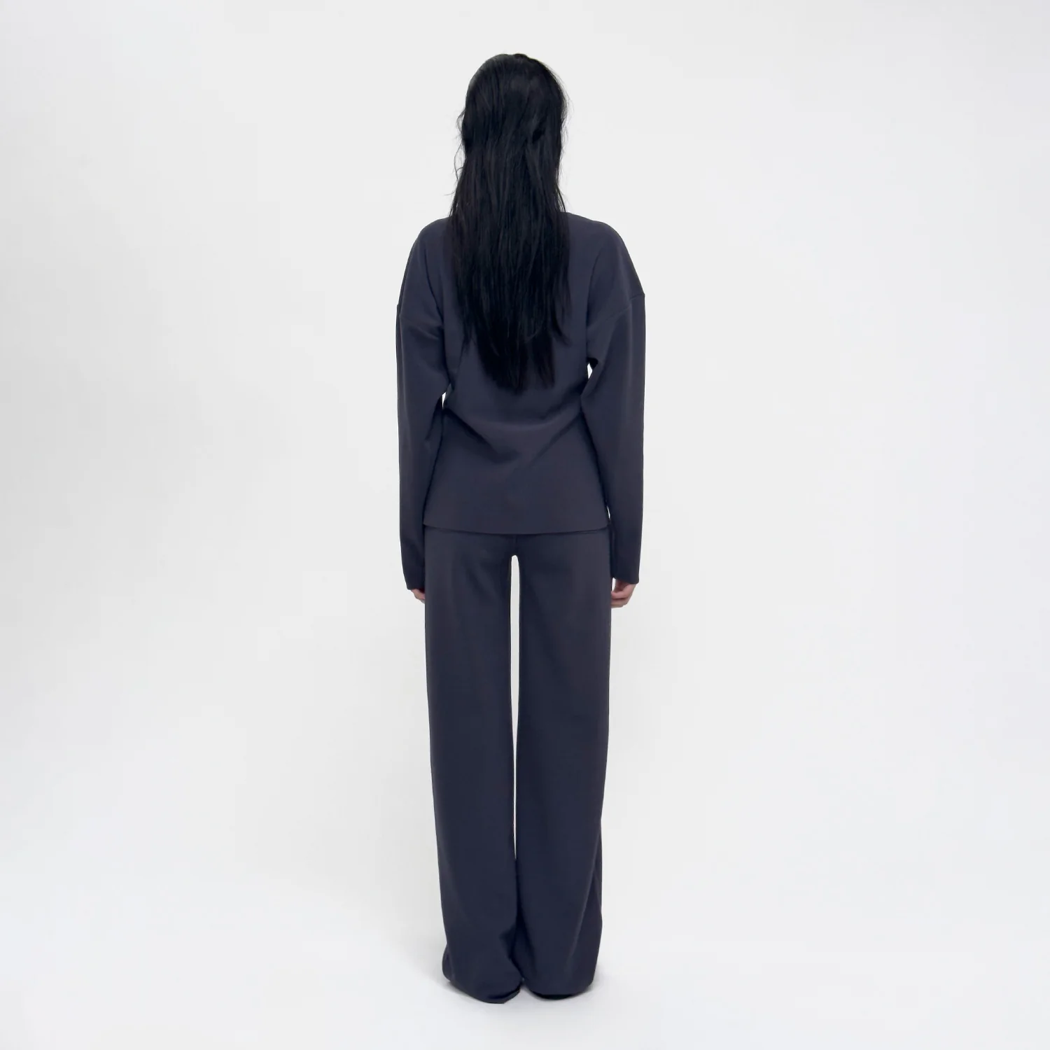 Birrot LAY2 STRAIGHT TROUSER, Mood Indigo - Image 4