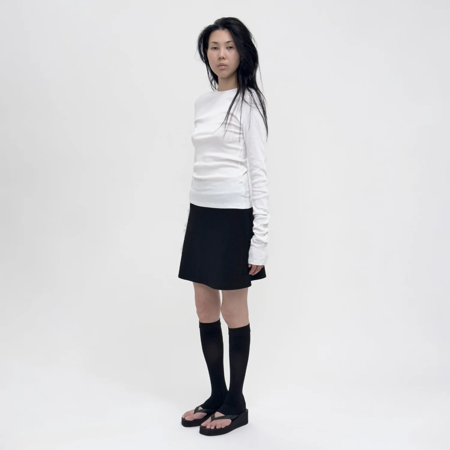 Birrot LAY3 A MINI SKIRT, Black - Image 3
