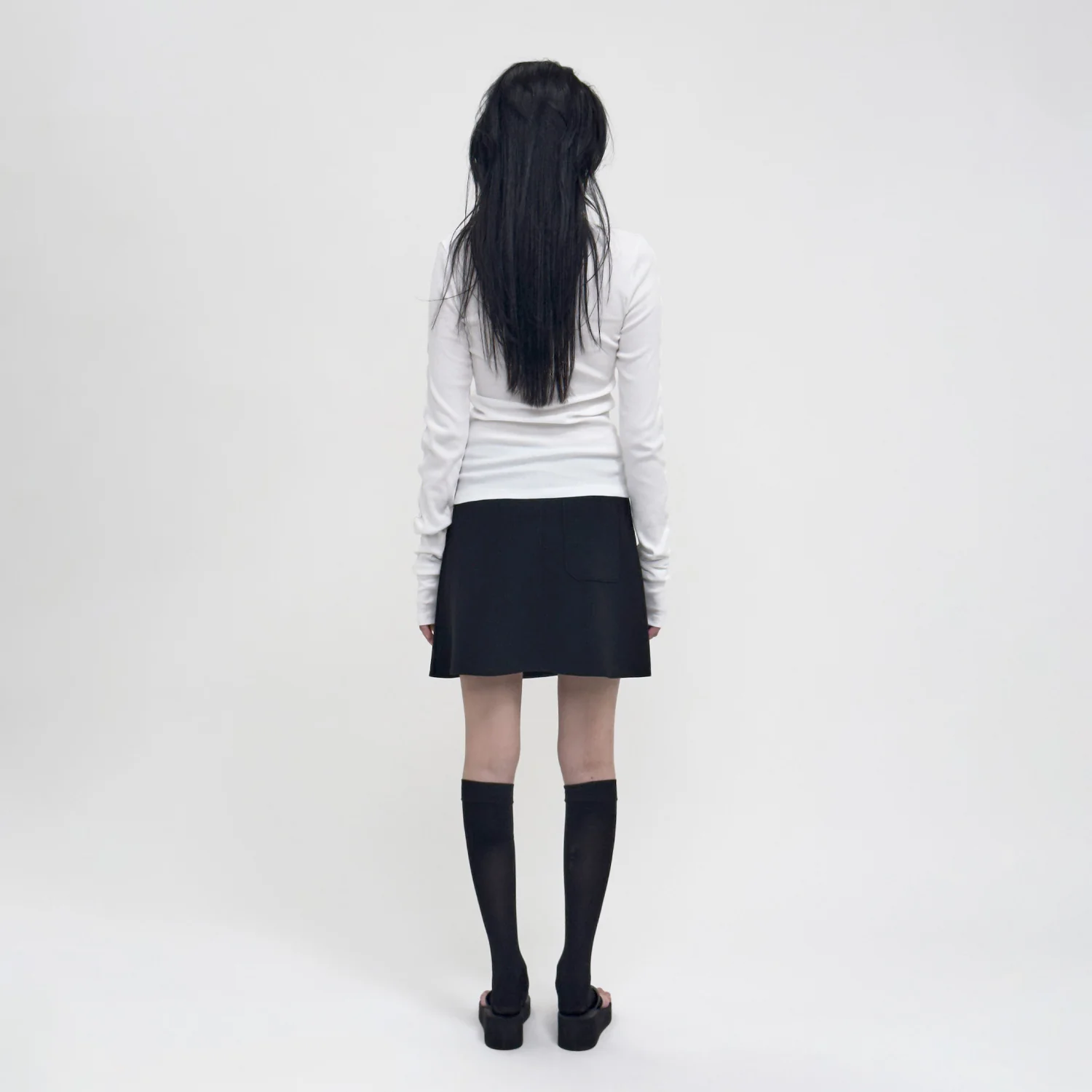 Birrot LAY3 A MINI SKIRT, Black - Image 4