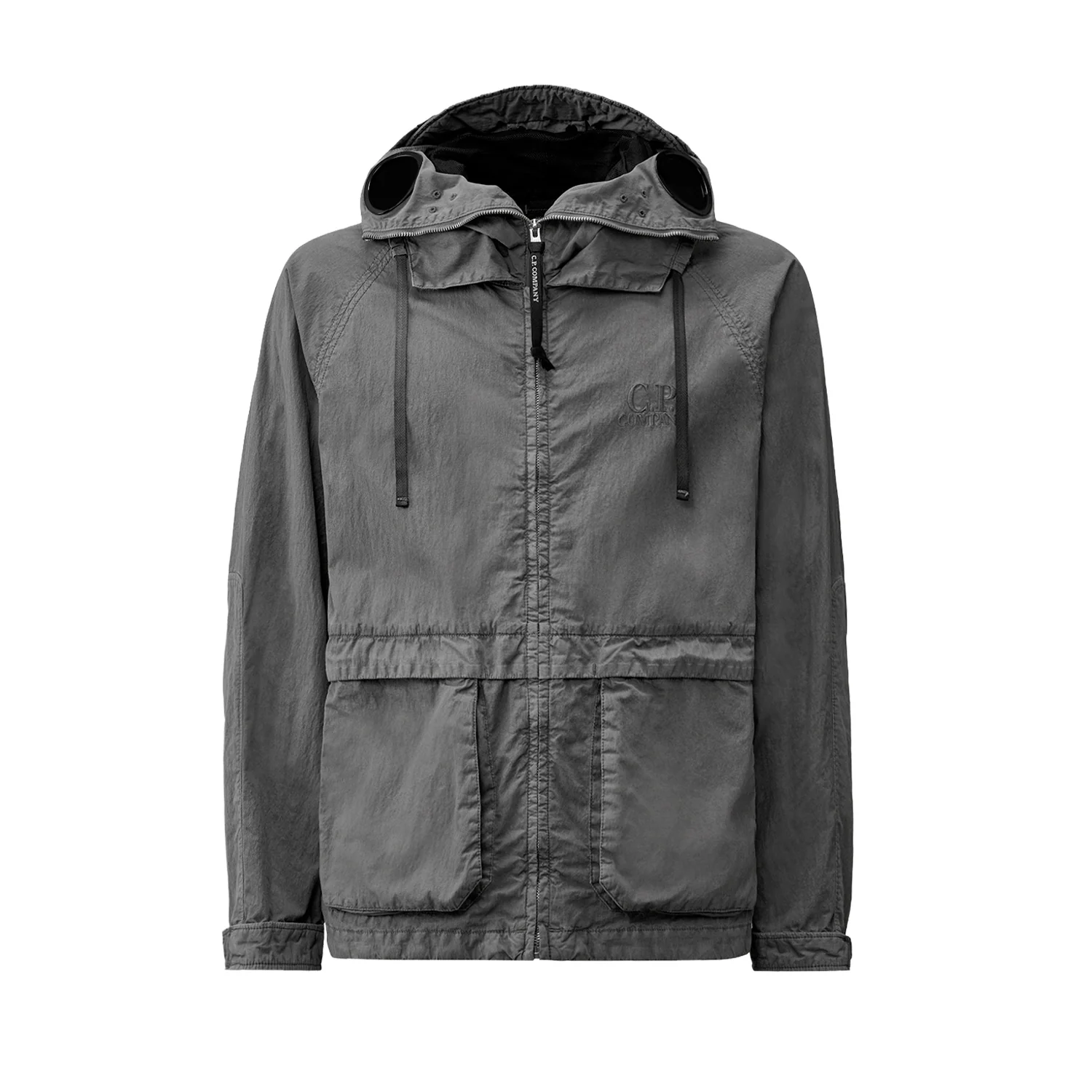 C.P. Company 50 FILI WAX EXPLORER JACKET, Gunmetal Grey