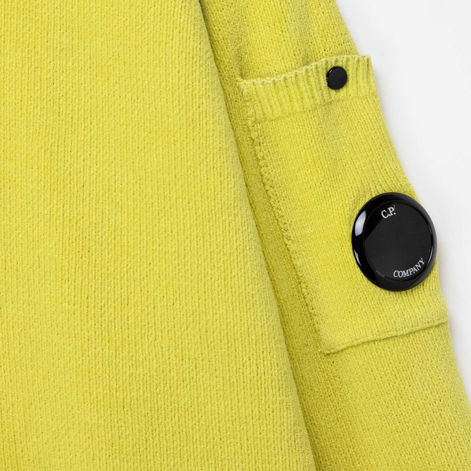 C.P. Company CREWNECK LENS SWEATER, Antique Moss - Image 4