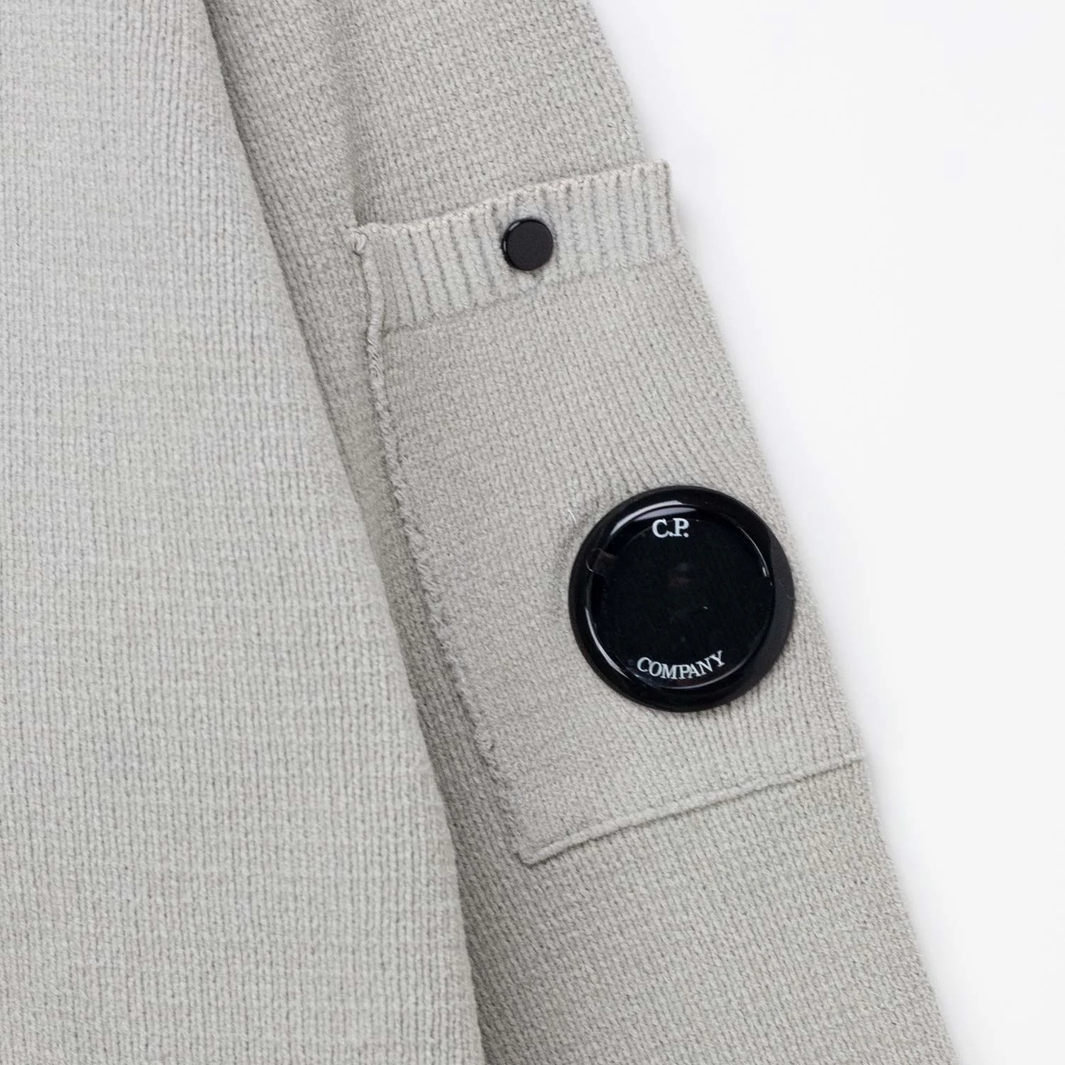 C.P. Company CREWNECK LENS SWEATER, Dove - Image 4