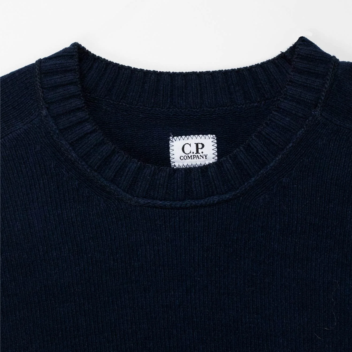 C.P. Company CREWNECK LENS SWEATER, Midnight Navy - Image 5