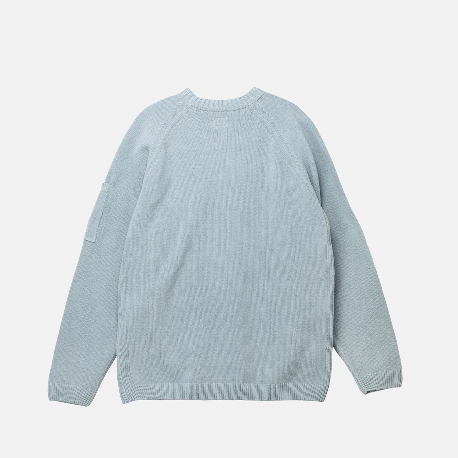 C.P. Company CREWNECK LENS SWEATER, Silver Blue - Image 2