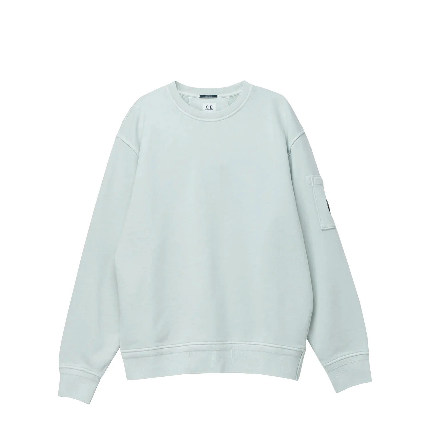 C.P. Company CREWNECK LENS SWEATSHIRT, Misty Blue