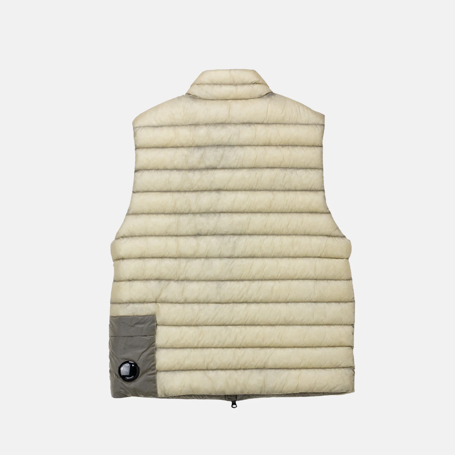 C.P. Company D.D. SHELL DOWN LENS GILET, Frozen Dew - Image 2
