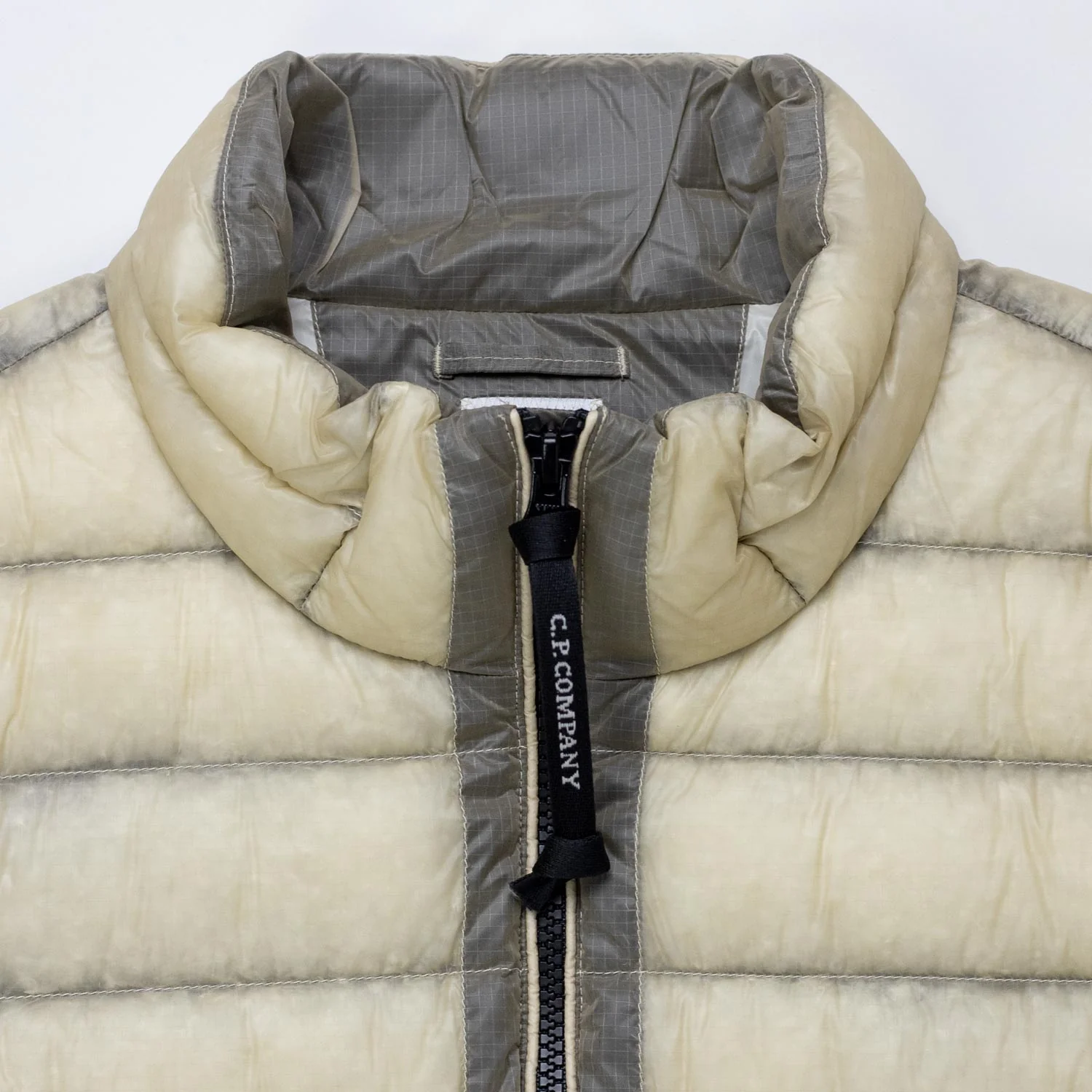 C.P. Company D.D. SHELL DOWN LENS GILET, Frozen Dew - Image 3