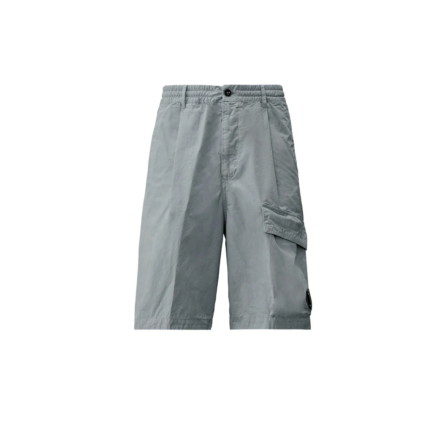 C.P. Company MICRO-REPS BOXY LENS SHORTS, Silver Blue