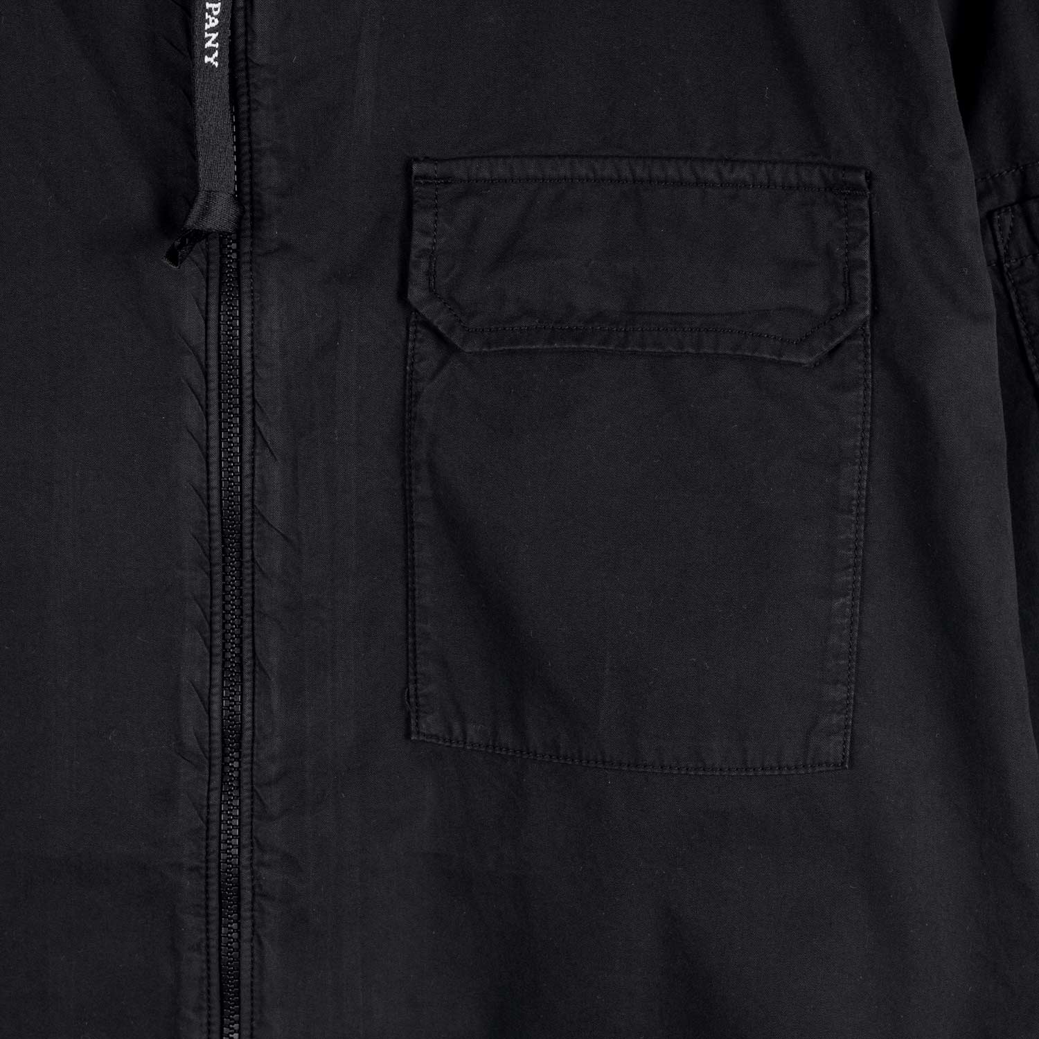 C.P. Company OVERSHIRT GABARD, Black - Image 3