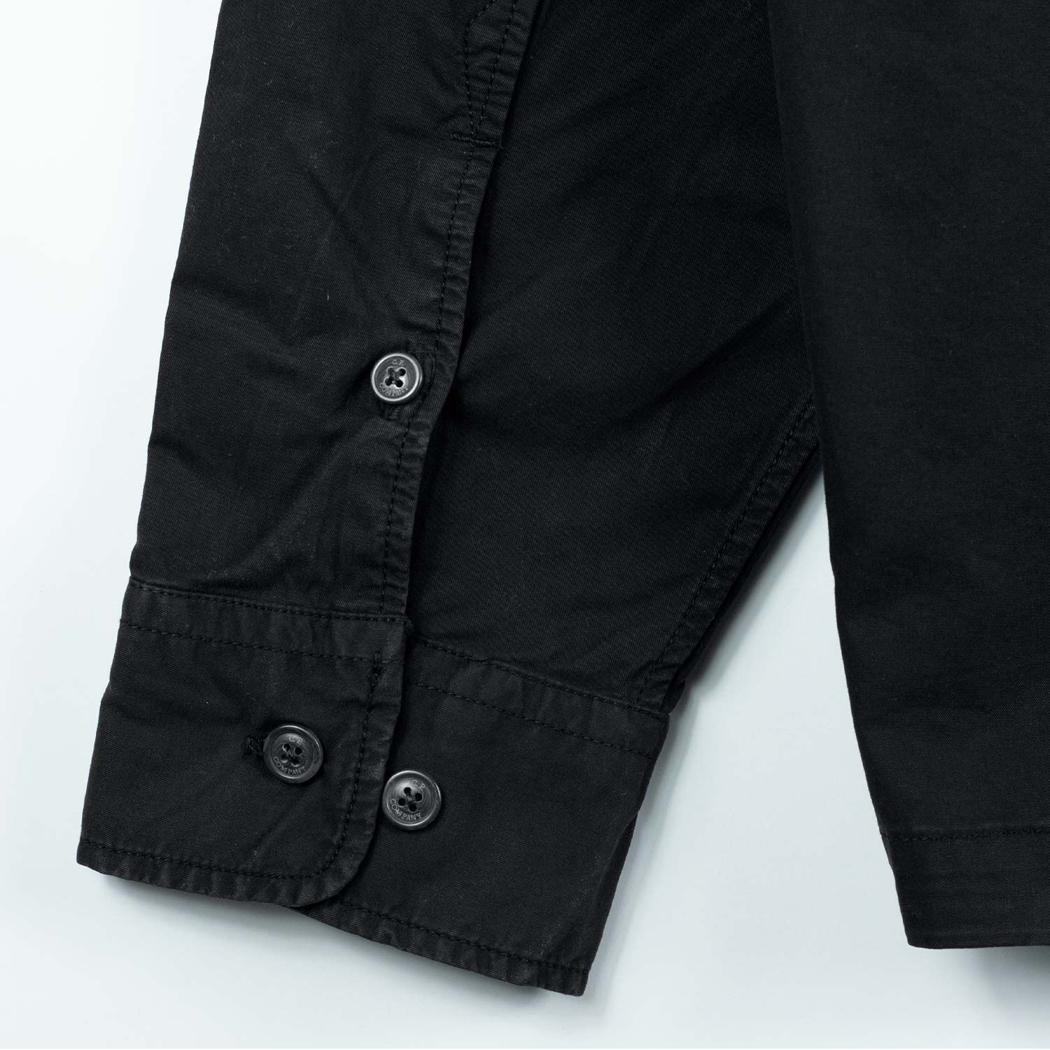 C.P. Company OVERSHIRT GABARD, Black - Image 4