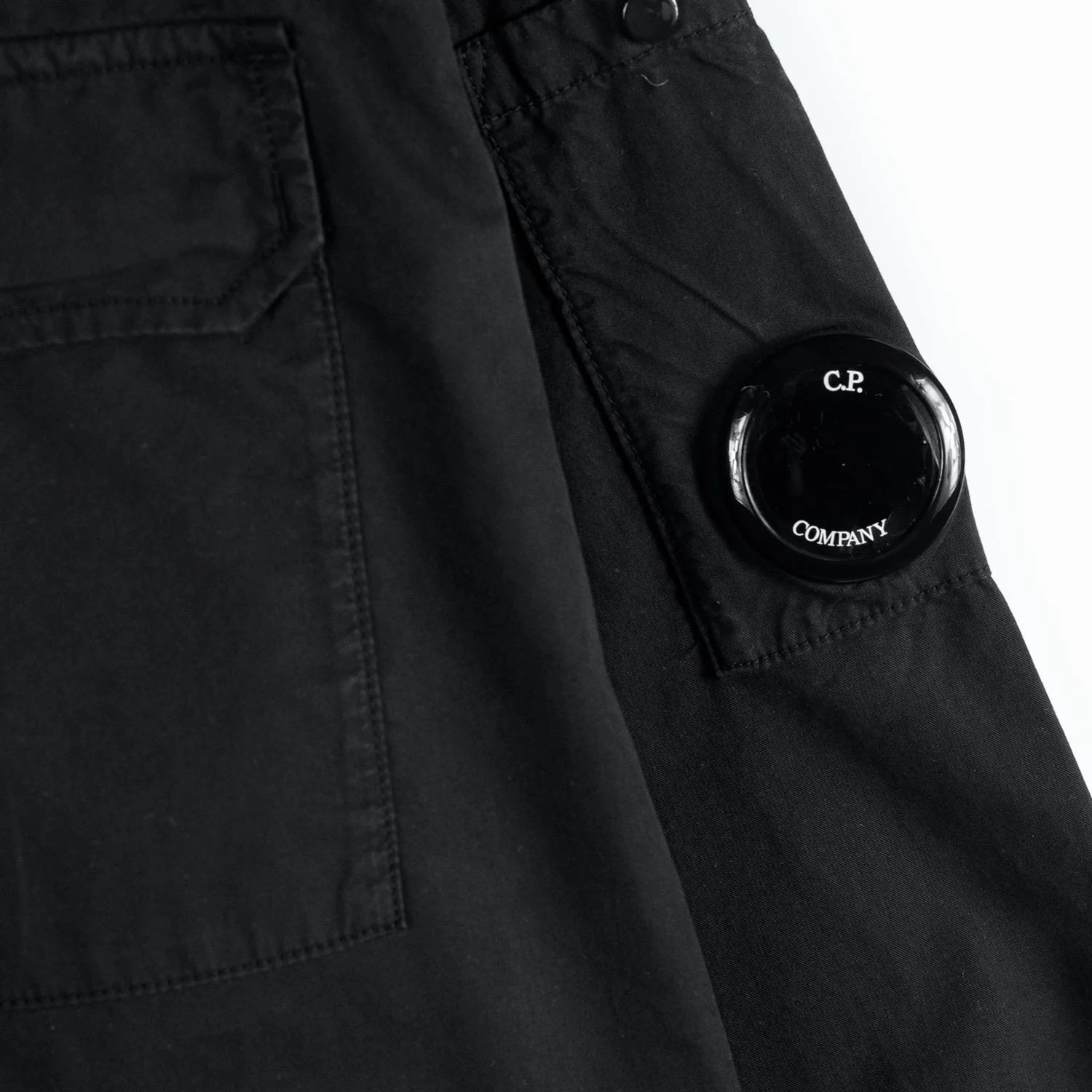 C.P. Company OVERSHIRT GABARD, Black - Image 5