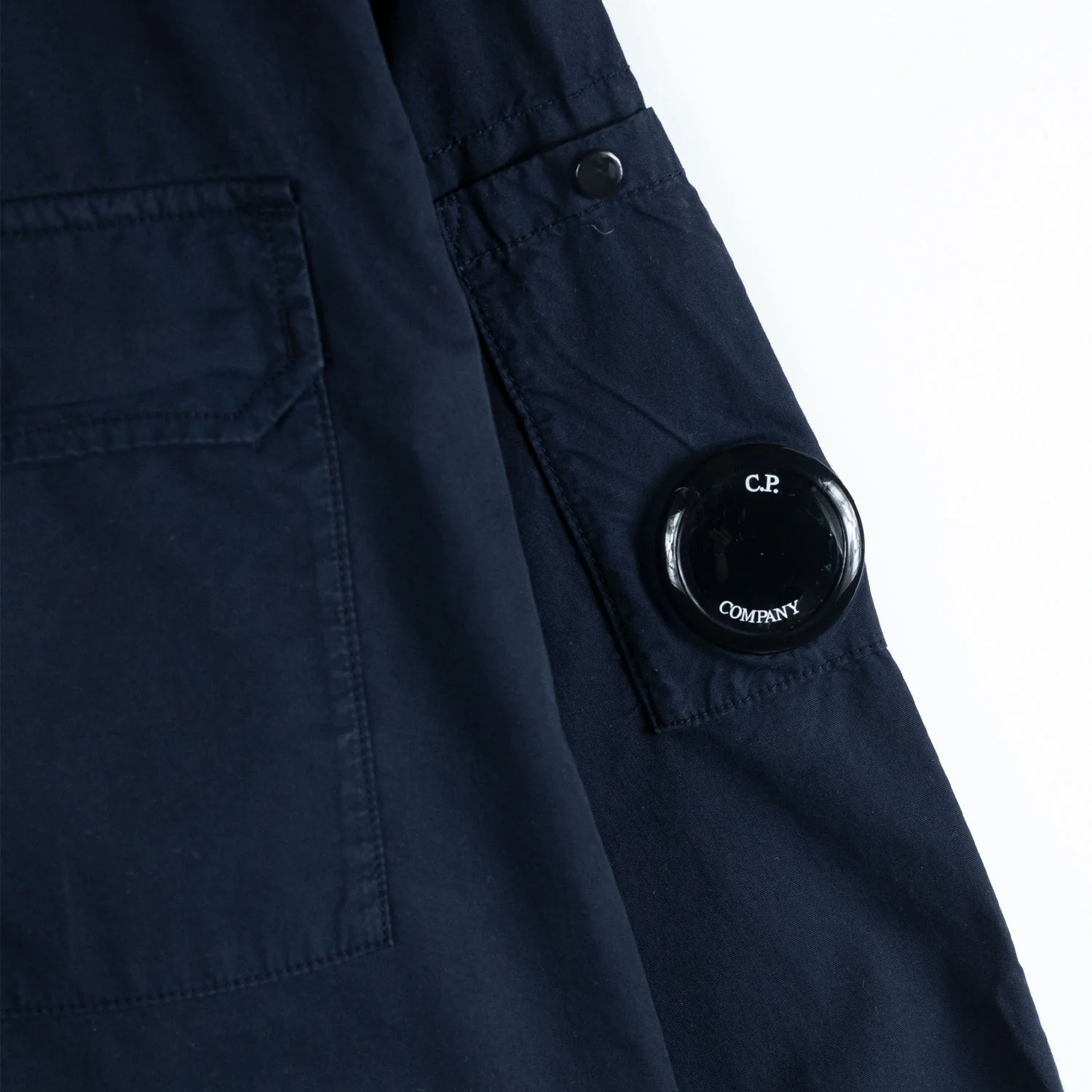 C.P. Company OVERSHIRT GABARD, Total Eclipse - Image 4