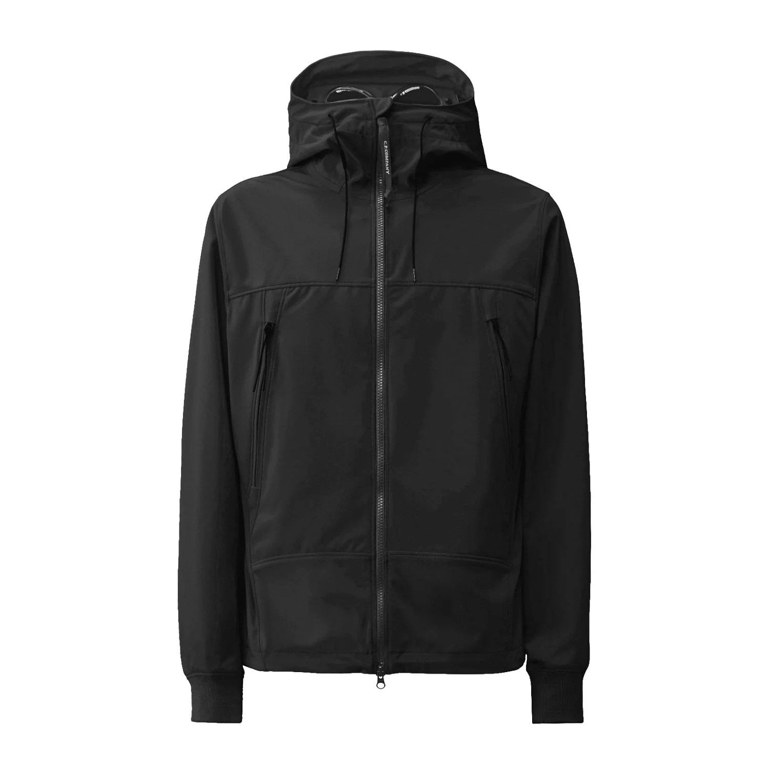 C.P. Company SHELL-R GOGGLE JACKET, Black