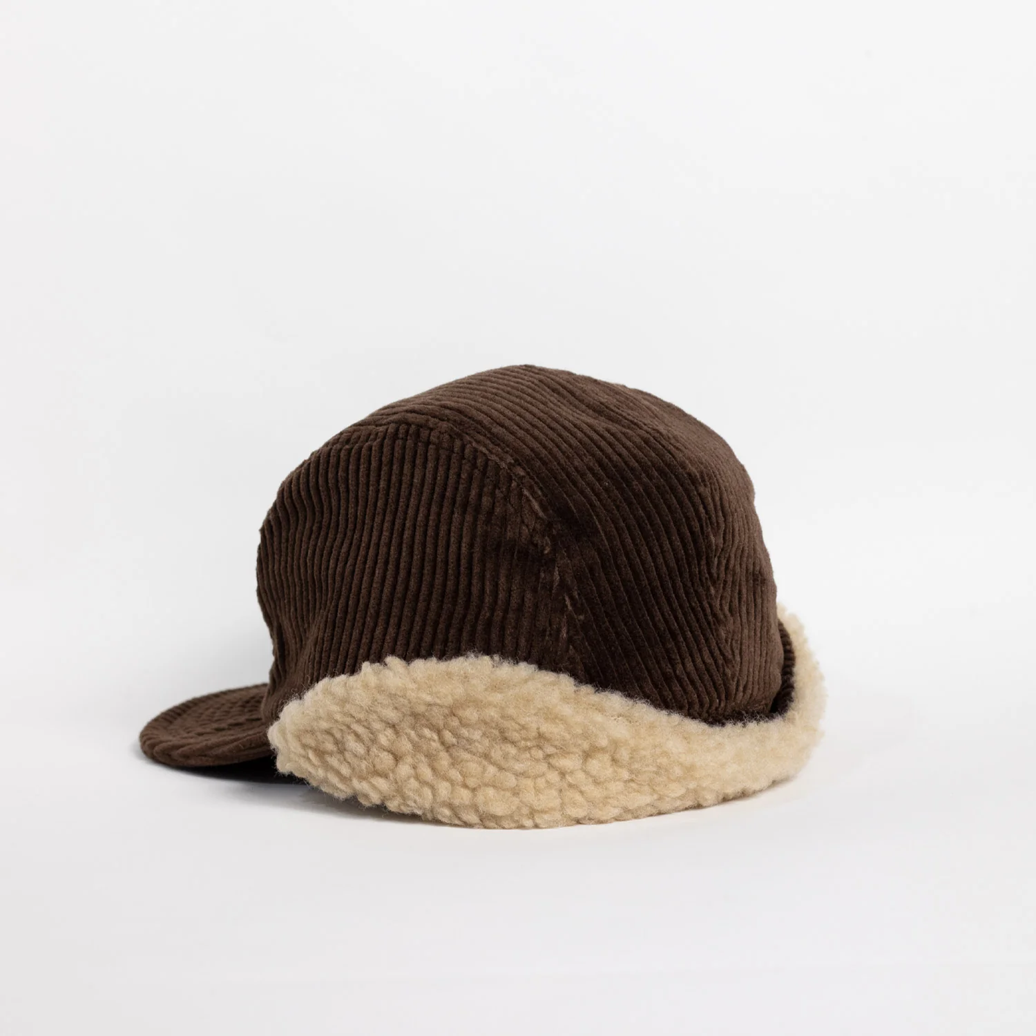 câbleami CORDUROY CAP, Brown - Image 2