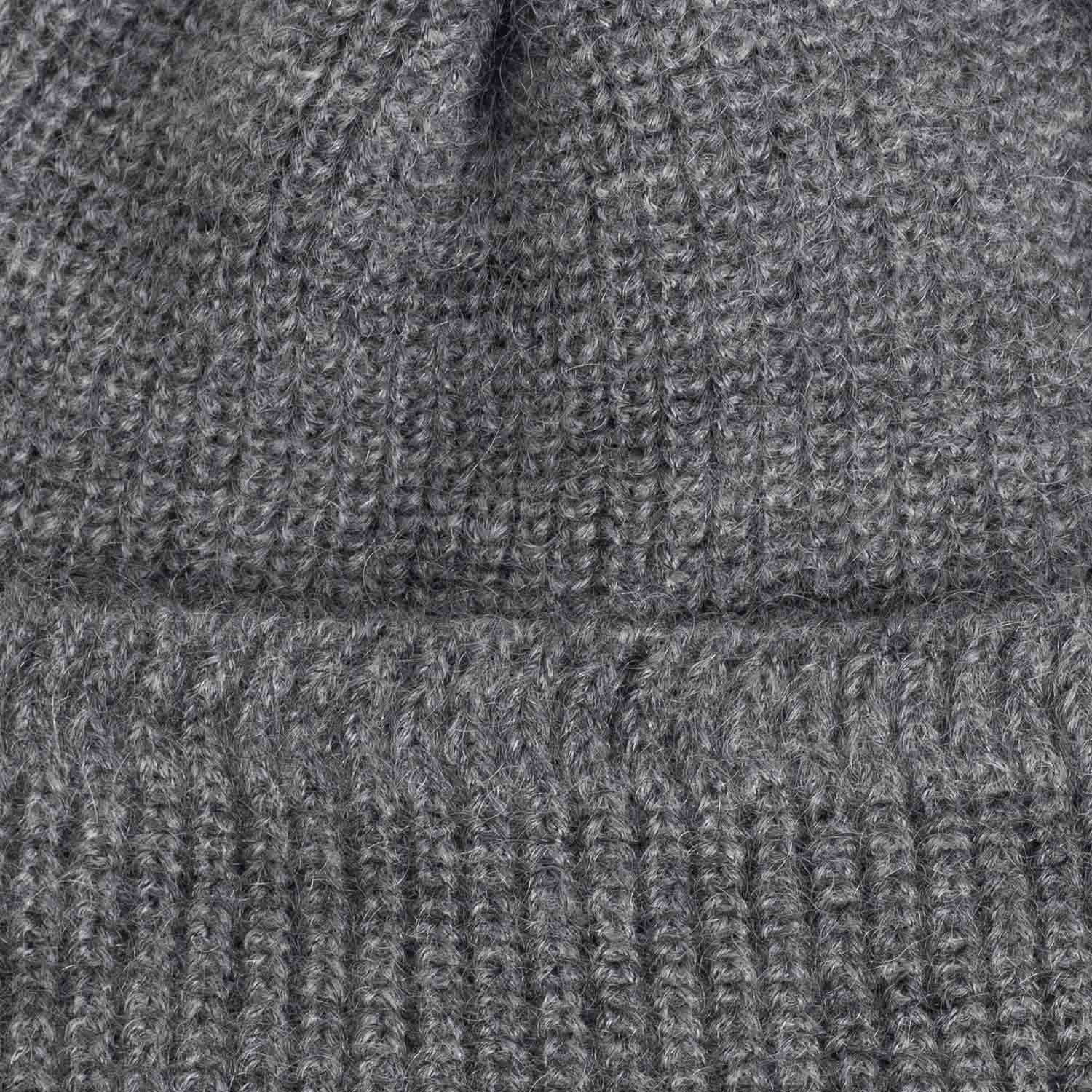 câbleami MOHAIR WATCH CAP, Grey - Image 2