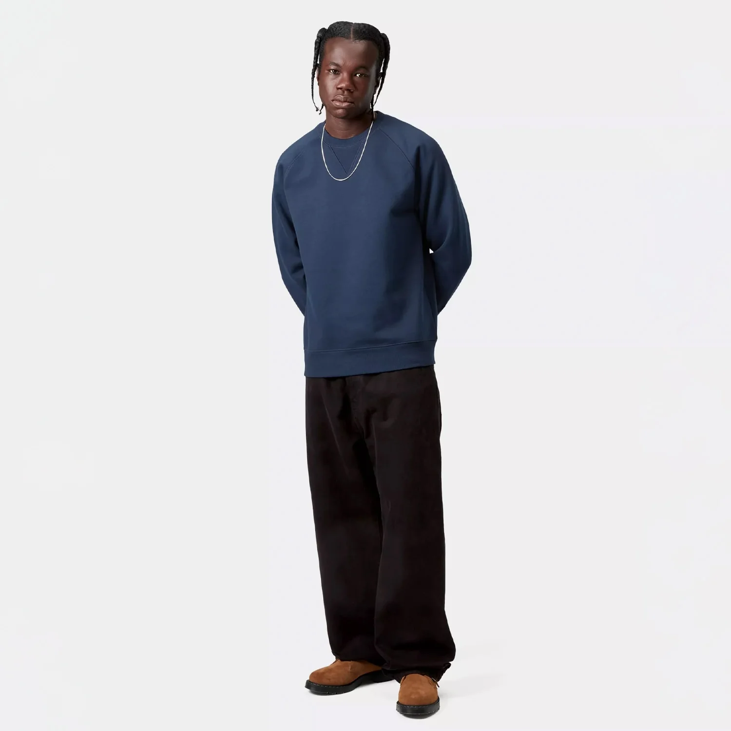 Carhartt WIP CHASE SWEATSHIRT, Jupiter/Gold - Image 3