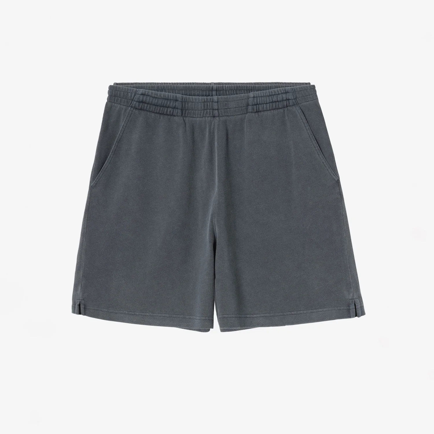 Carhartt WIP HARPER SWEAT SHORT, Carbon Garment Dyed