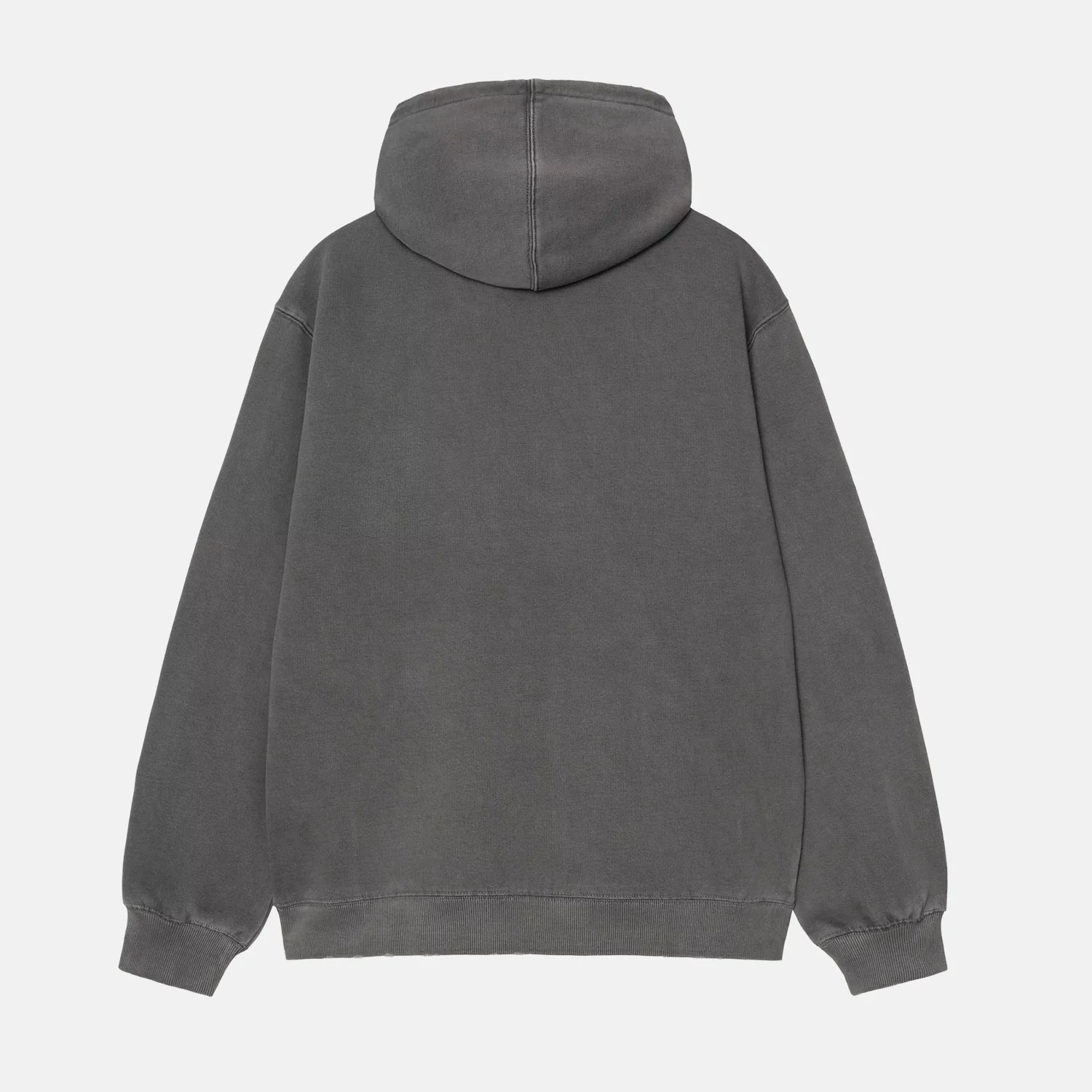 Carhartt WIP HOODED TORION SWEATSHIRT, Black Grind Wash - Image 2