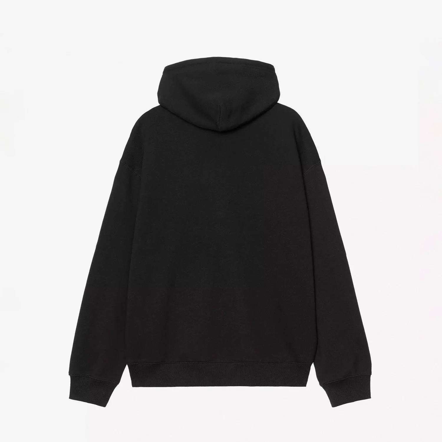 Carhartt WIP HOODED WIP LABEL SWEAT JACKET, Black - Image 2