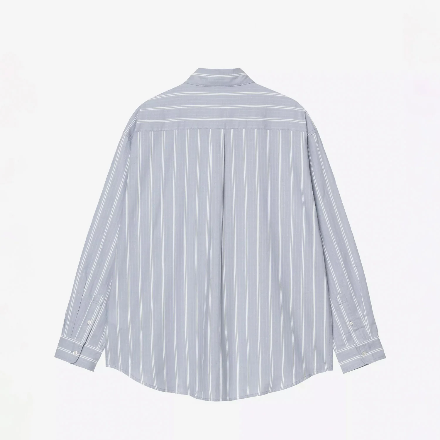 Carhartt WIP L/S BEALE SHIRT, Gentle Blue/White - Image 2