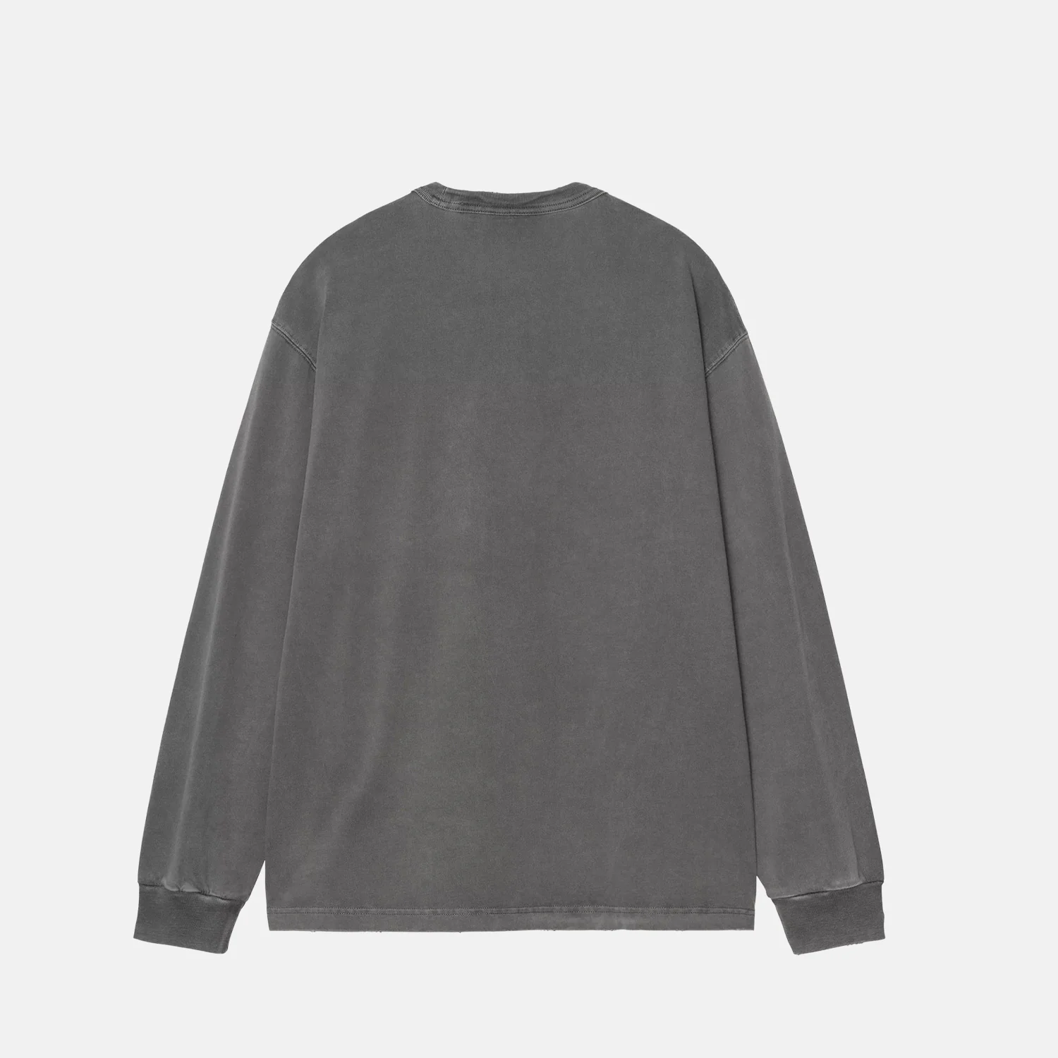 Carhartt WIP L/S TORION POCKET T-SHIRT, Black Grind Wash - Image 2